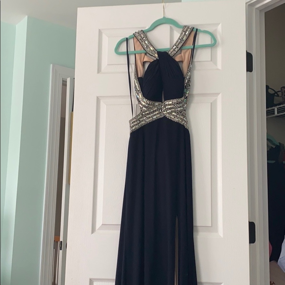Navy Gown